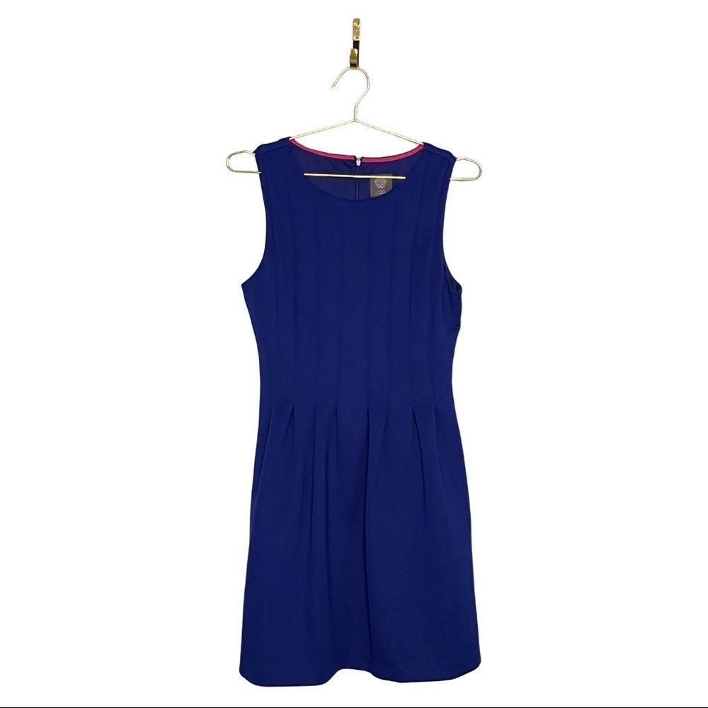 Vince Camuto Neoprene Royal Blue Cocktail Dress